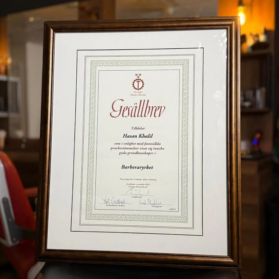 Foto från H Barber i Växjö