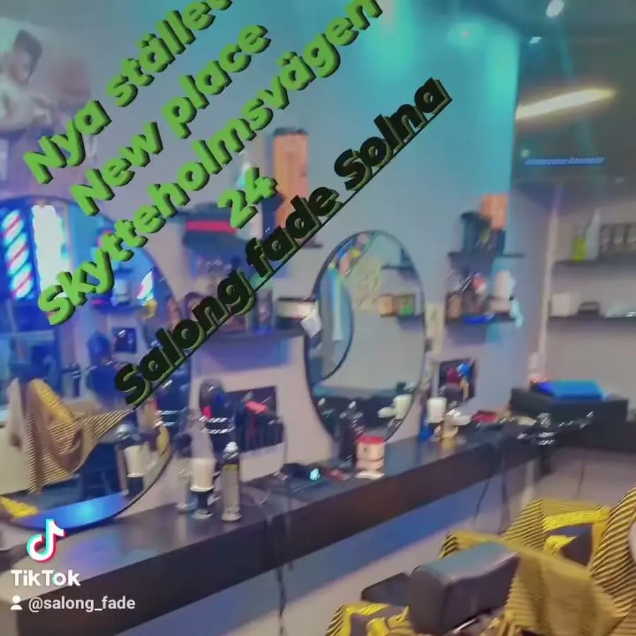 Foto från Salong fade i Solna