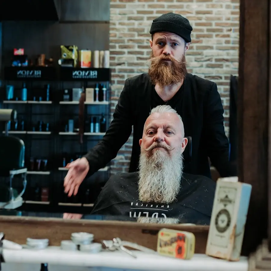 Foto från Lindström barbershop i Kalmar