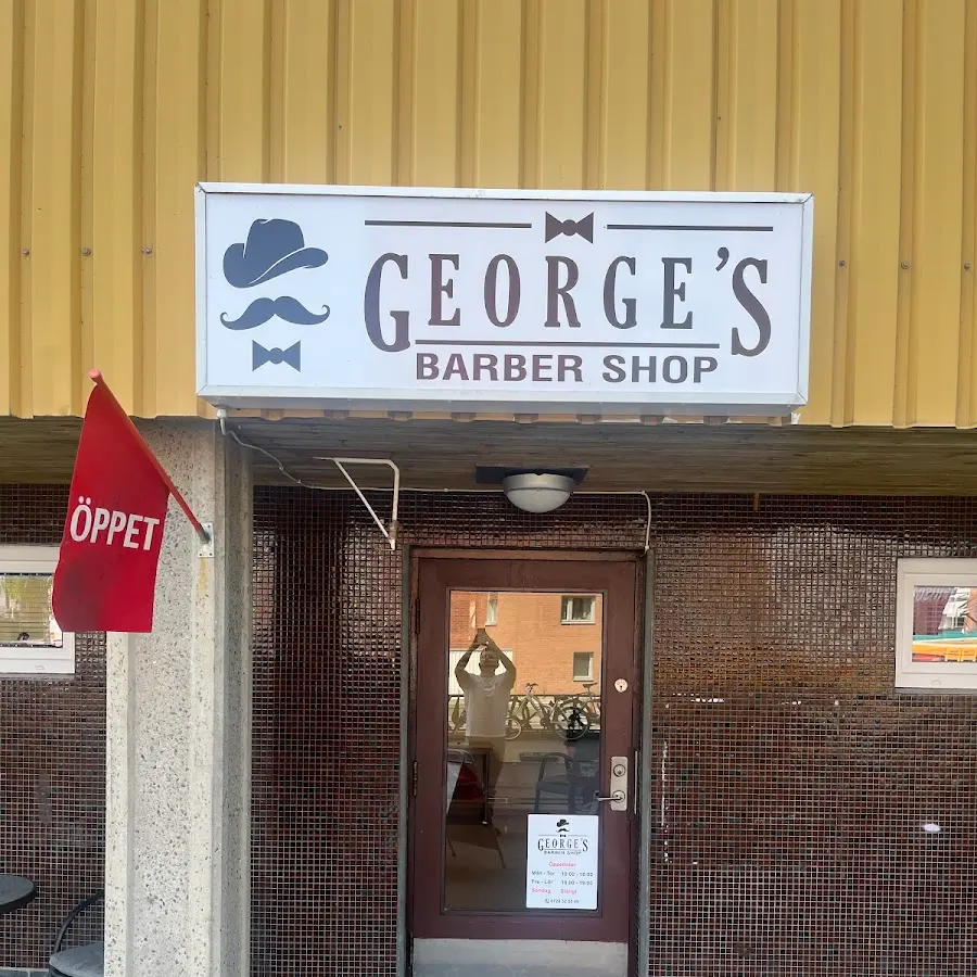 Foto från George Barber Shop i Norrköping